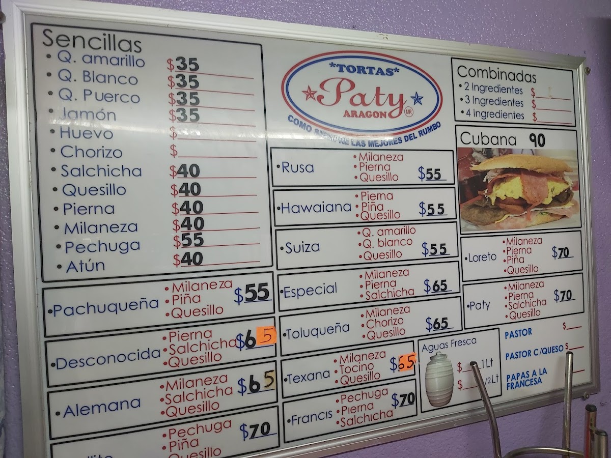 Tortas paty ARAGON Menu - Image 5
