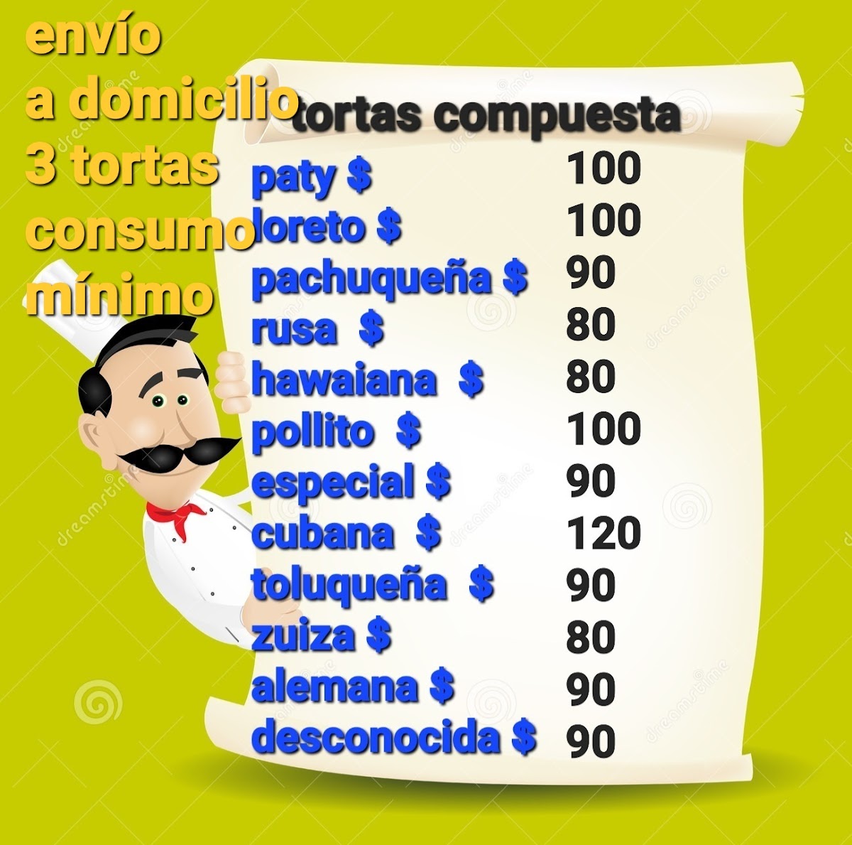 Tortas paty ARAGON Menu - Image 6